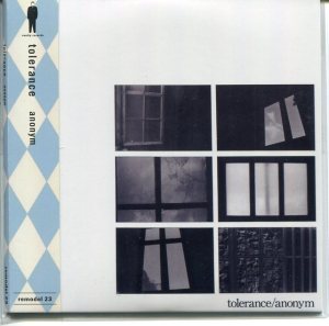 tolerance anonym cd001